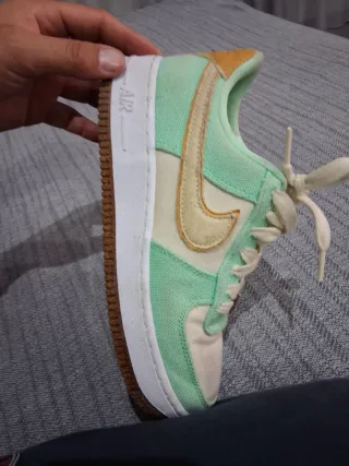 Zapatillas Nike Air Force 1 Beige/Verde