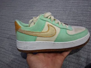 Zapatillas Nike Air Force 1 Beige/Verde