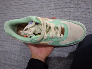 Zapatillas Nike Air Force 1 Beige/Verde