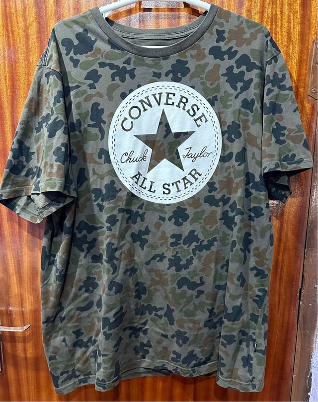 Camiseta Converse Camuflaje Hombre