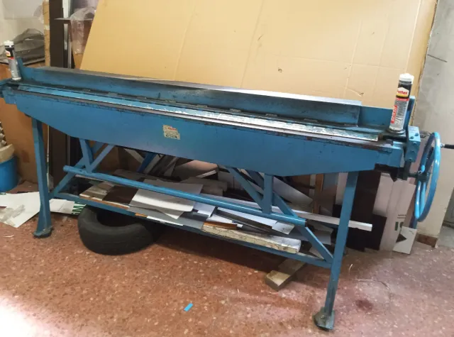 Plegadora de chapa de aluminio de 2 Metros