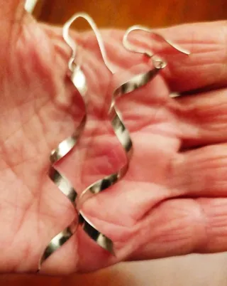 Orecchini Argento 925 Spirale