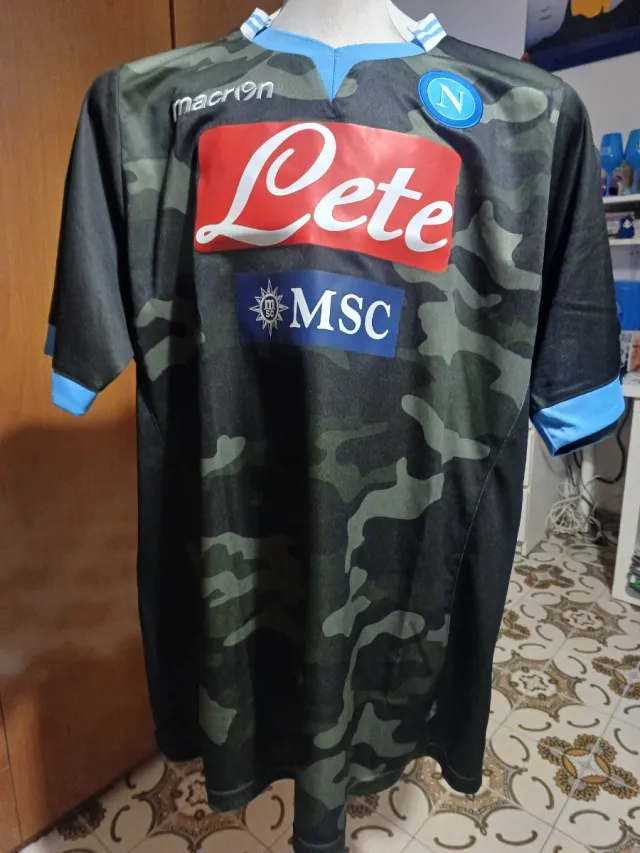 Maglia Napoli 2013/14 Macron XXL Camouflage