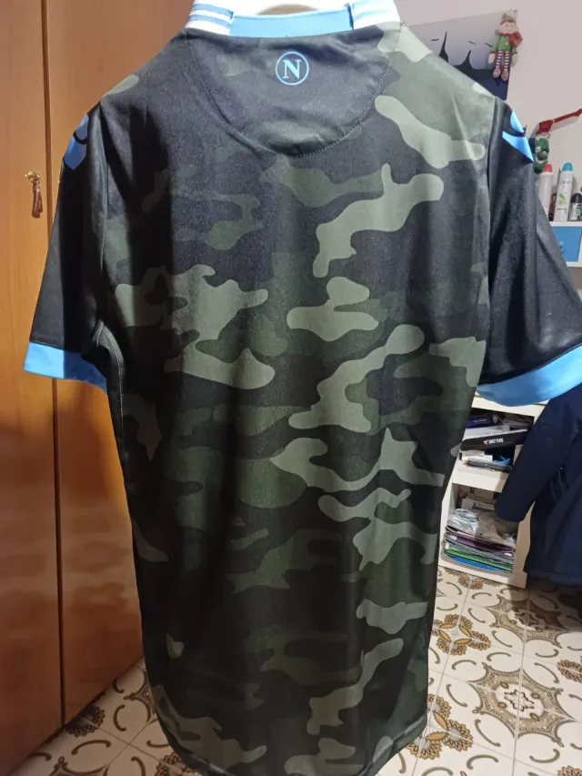 Maglia Napoli 2013/14 Macron XXL Camouflage