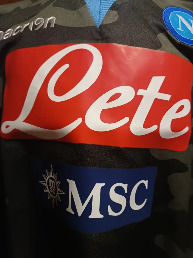 Maglia Napoli 2013/14 Macron XXL Camouflage