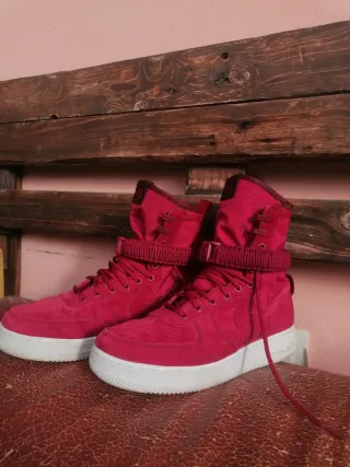 Scarpe Nike Air Uomo Rosse Bianche