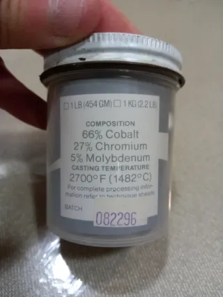 Aleación para Prótesis Dentales