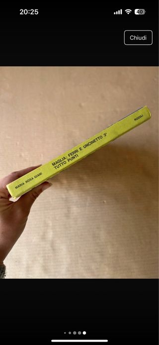 Maglia ferri e uncinetto 1967