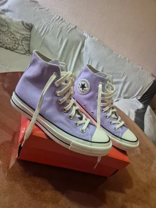 Converse All Star Altas Lila