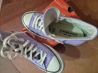 Converse All Star Altas Lila