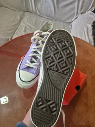 Converse All Star Altas Lila