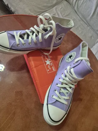 Converse All Star Altas Lila