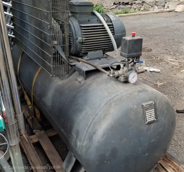 Compresor de aire 7.5 HP 500 litros