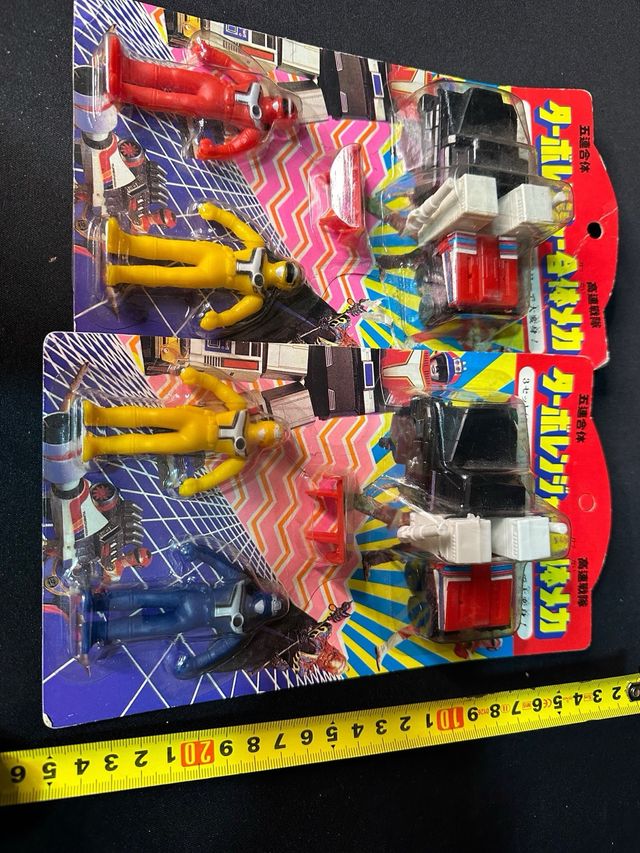 Lote 2 figuras Power Ranger bootleg