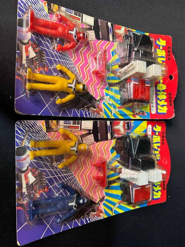 Lote 2 figuras Power Ranger bootleg