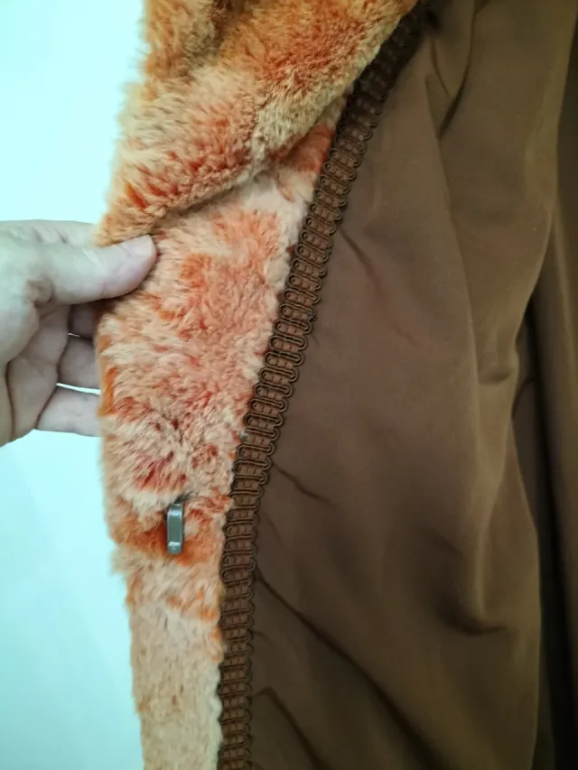 Chaquetón de pieles vintage