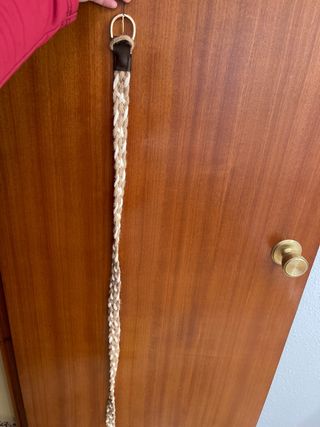 Cinturón Zara trenzado