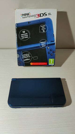 New Nintendo 3DS XL Blu