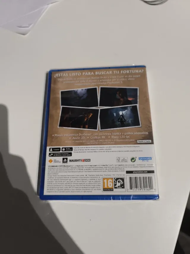 (sem abrir) Uncharted: Legacy of Thieves Collection