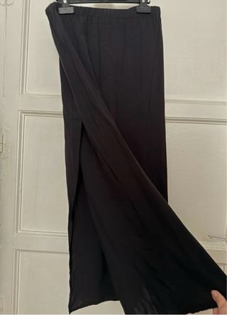 Falda tubo corte negra Halloween / Talla L