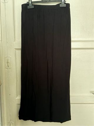 Falda tubo corte negra Halloween / Talla L