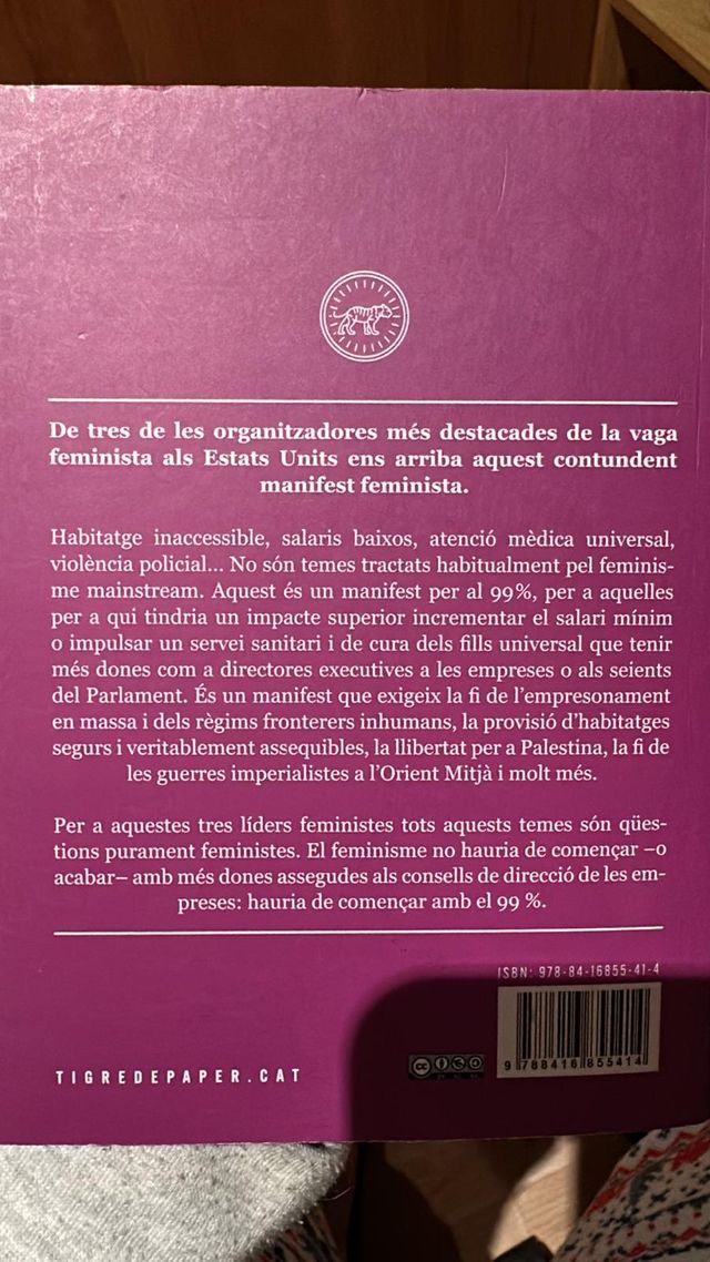 Feminisme per al 99% (Urpes, les armes del tigr...