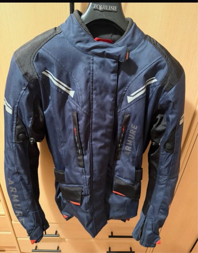 Chaqueta Moto ARMURE Azul talla S