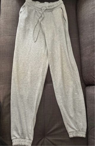 Chándal gris Stradivarius