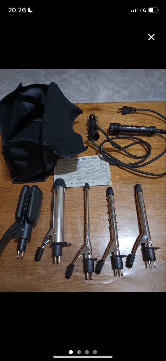 Rowenta Rizador y Alisador con Accesorios