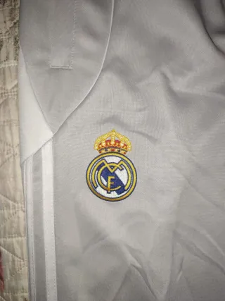 Tuta Real Madrid Adidas 25/26 Grigio Bianco