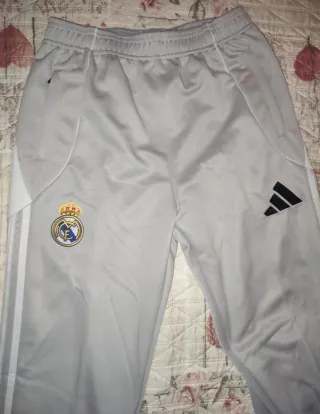 Tuta Real Madrid Adidas 25/26 Grigio Bianco