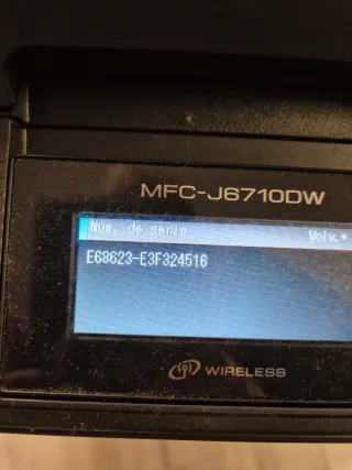 Impresora Brother MFC-J6710DW A3 Color