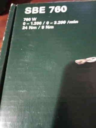 OFERTON!!! Taladro percutor Metabo SBE 760