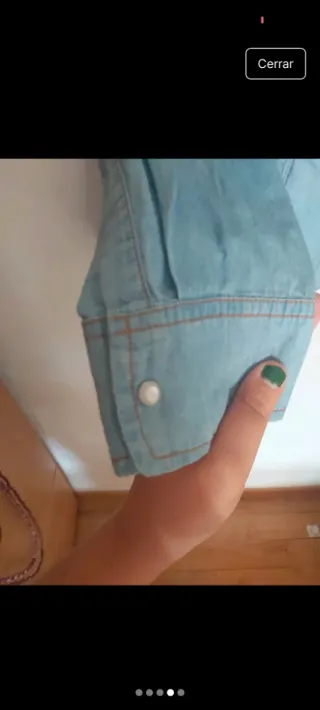 Camisa vaquera azul
