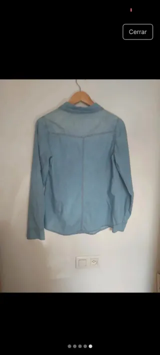 Camisa vaquera azul