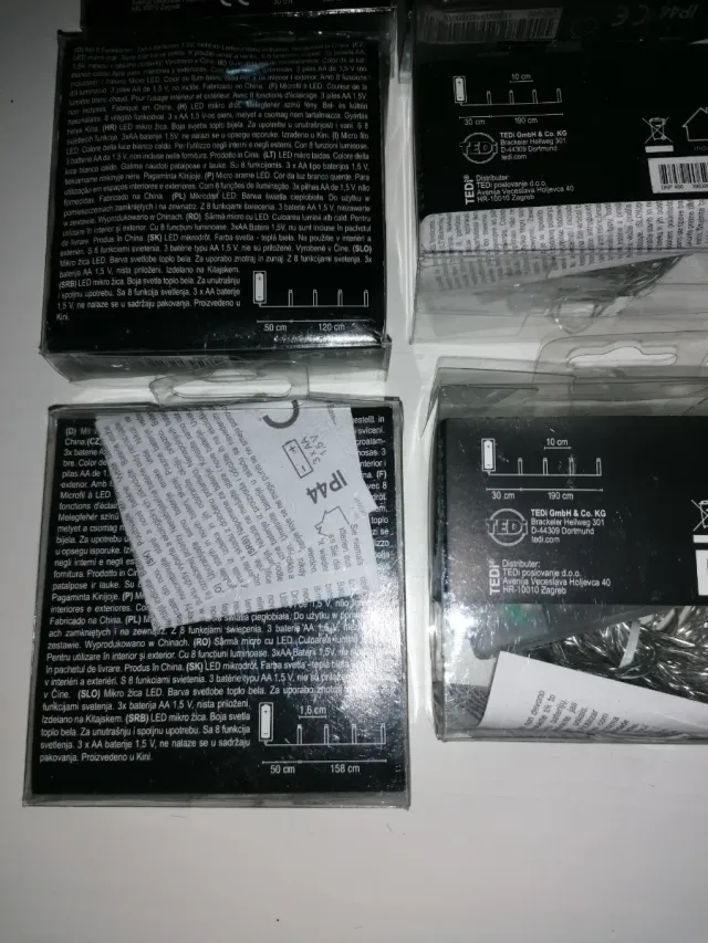 Pack 9 Guirnaldas LED