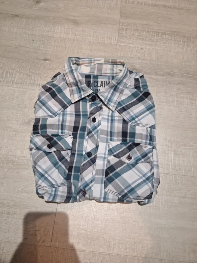 Camisa Reclaim a cuadros