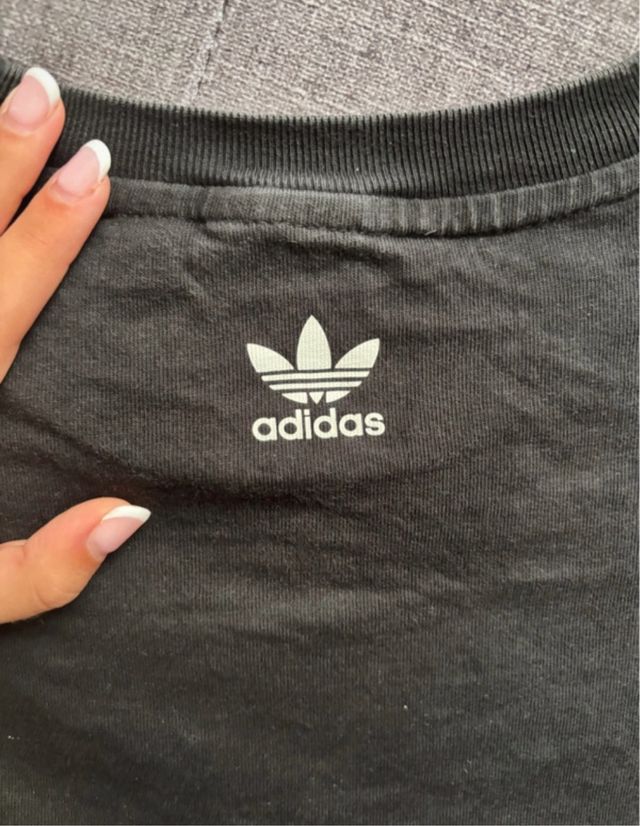 Camiseta corta Adidas Talla Única Negra