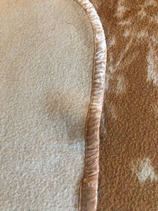 Coperta lana vintage anni 70 floreale