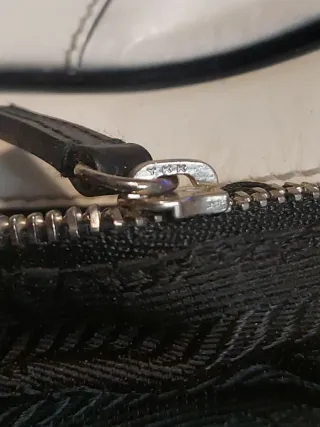 Borsa Prada Mini Bowling Pelle Bianca