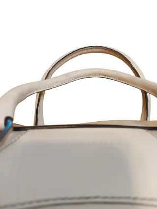 Borsa Prada Mini Bowling Pelle Bianca