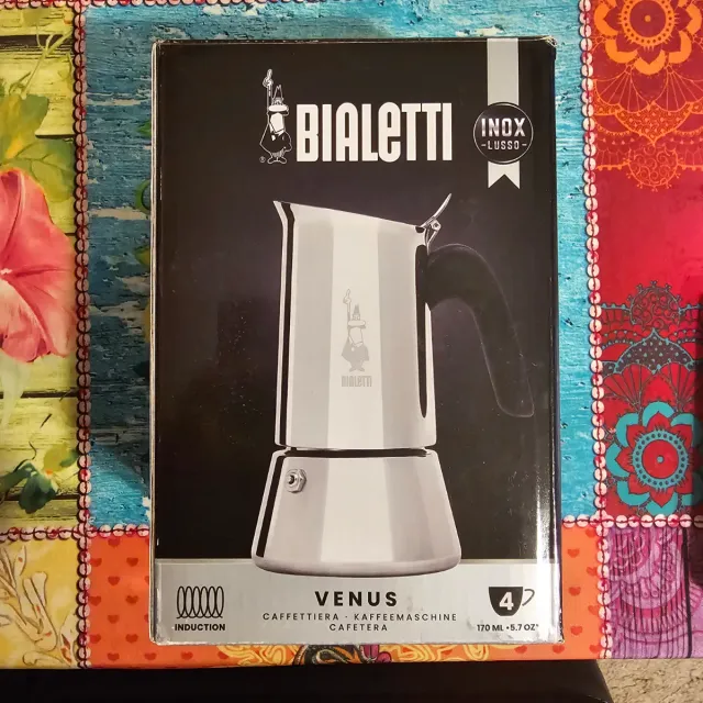 Cafetera Bialetti Venus Espresso Inox 4 tazas