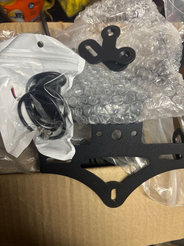 Portamatriculas corto Honda CBR650/650r