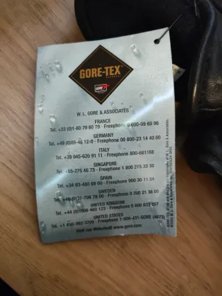 Guantes Ejército Gore-Tex Negros