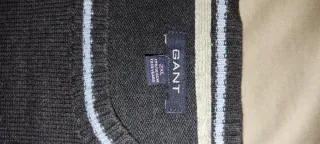 Jersey GANT gris y Azul Chico
