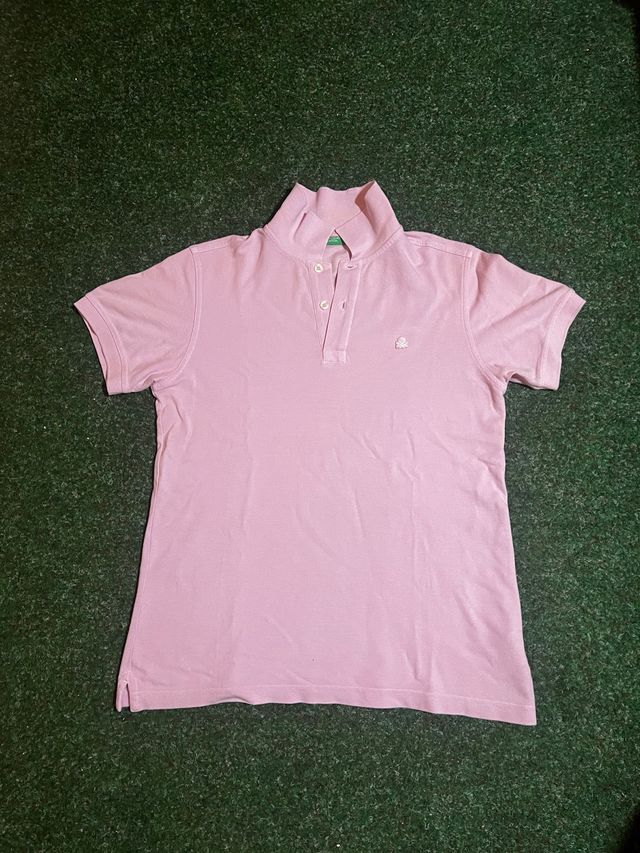 Polo United Colors of Benetton rosa unisex