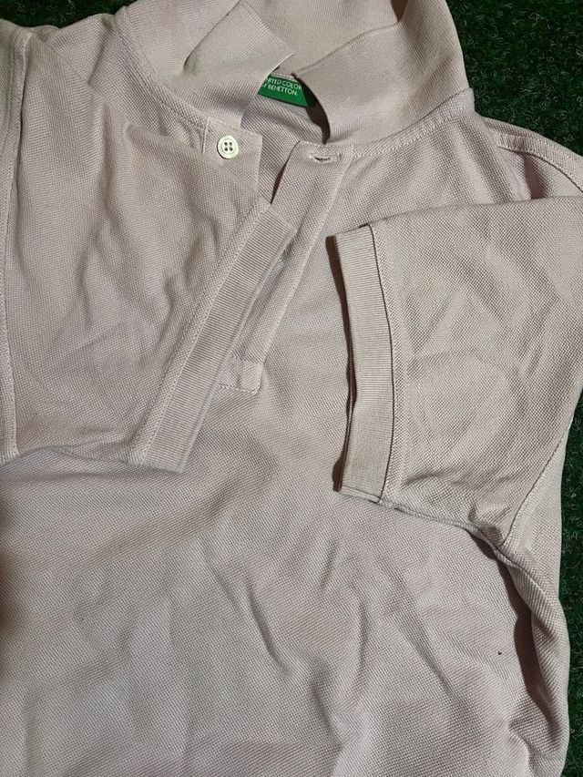 Polo United Colors of Benetton rosa unisex