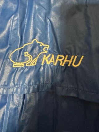 Chubasquero Vintage Karhu Azul Eléctrico