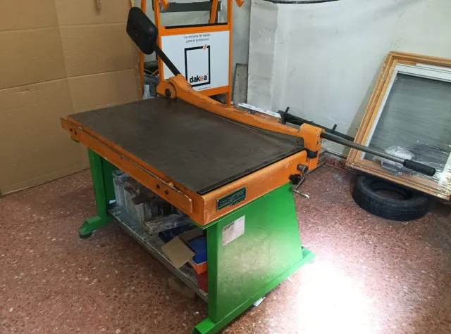 Guillotina corte chapa aluminio GM-1015