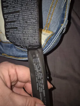 Zara Pantalón Campana Azul nuevo